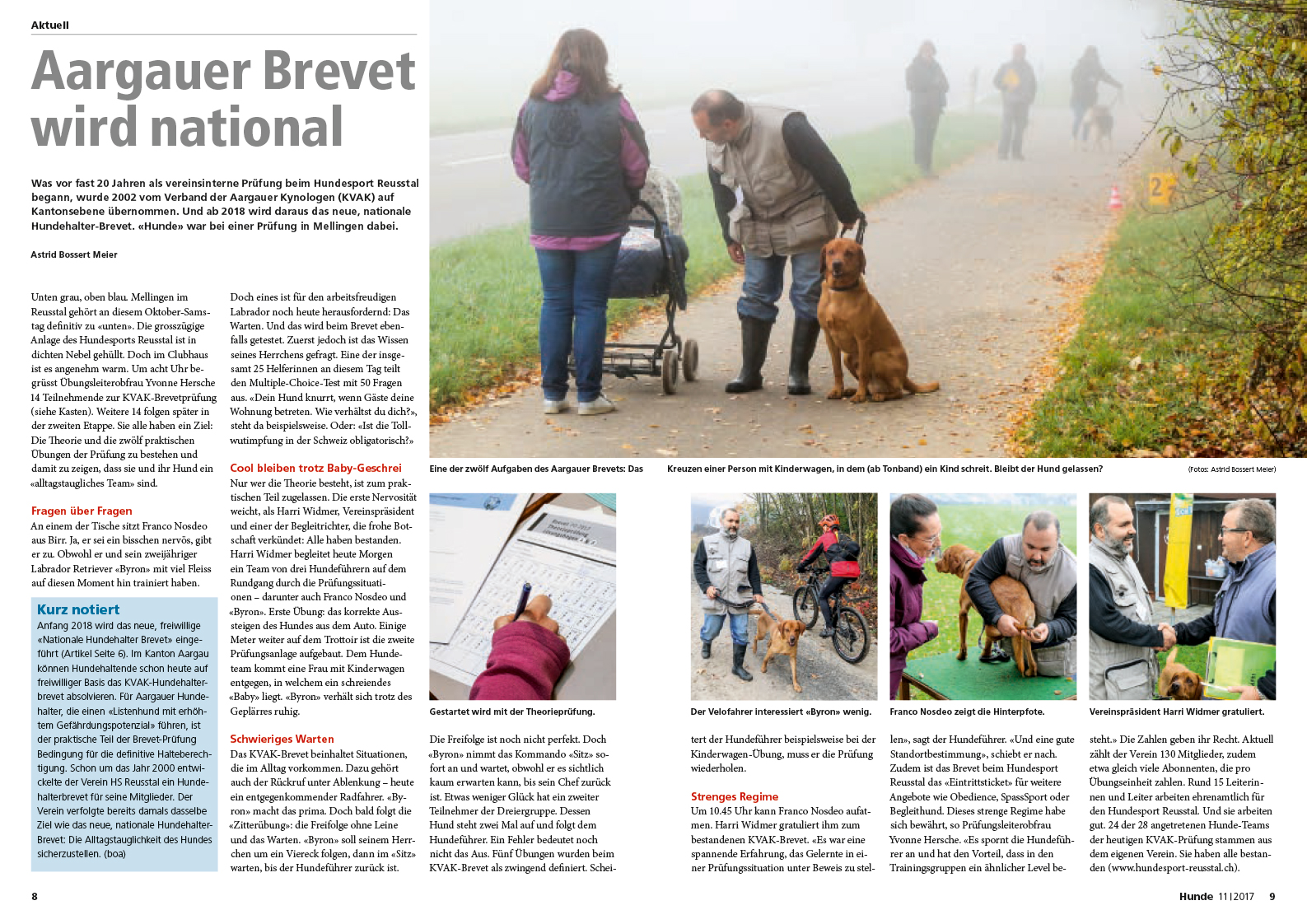 Aargauer Brevet wird national